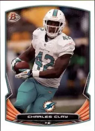 2014 Bowman #27 - Charles Clay - Miami Dolphins