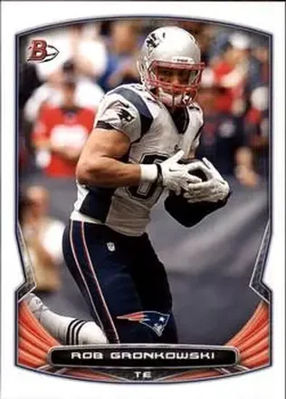 2014 Bowman #28 - Rob Gronkowski - New England Patriots