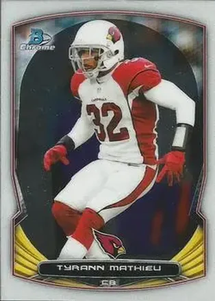 2014 Bowman Chrome #2 Tyrann Mathieu