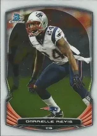 2014 Bowman Chrome #4 - Darrelle Revis - New England Patriots