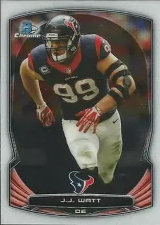 2014 Bowman Chrome #5 J.J. Watt