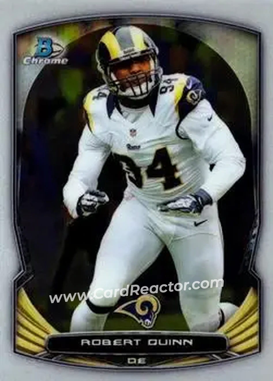 2014 Bowman Chrome #8 - Robert Quinn - St. Louis Rams - Front