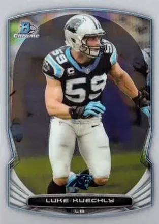 2014 Bowman Chrome #13 Luke Kuechly