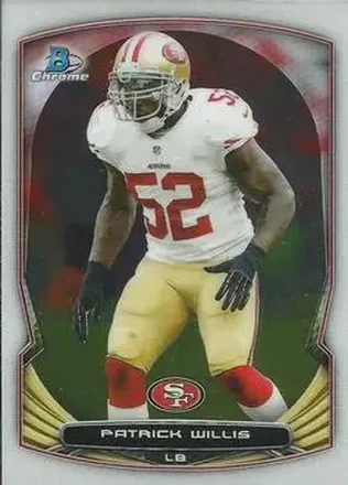2014 Bowman Chrome #15 Patrick Willis