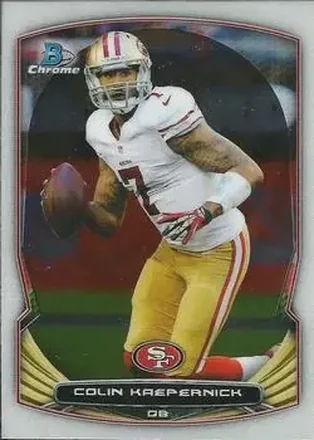 2014 Bowman Chrome #29 - Colin Kaepernick - San Francisco 49ers