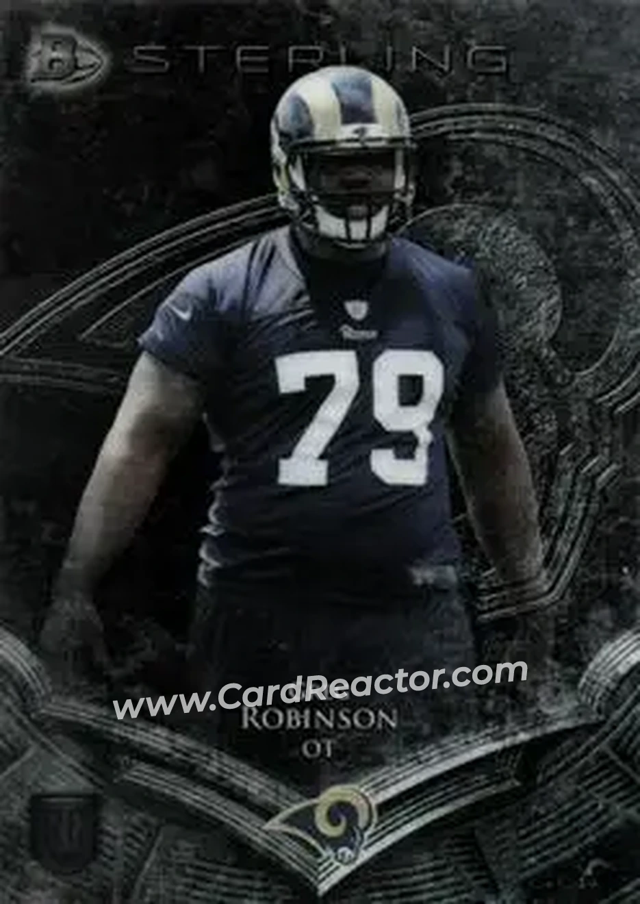2014 Bowman Sterling #6 - Greg Robinson - St. Louis Rams