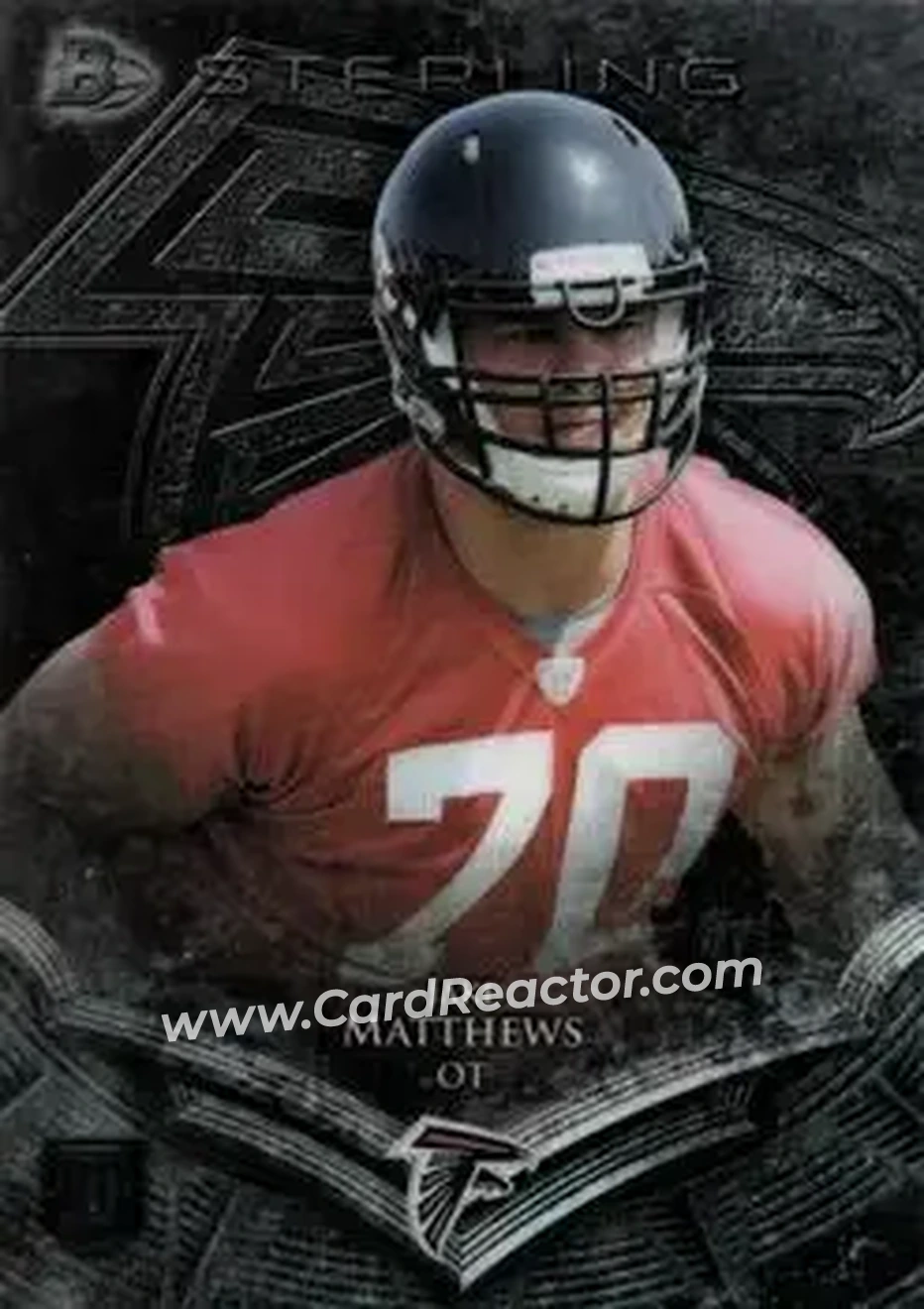 2014 Bowman Sterling #7 - Jake Matthews - Atlanta Falcons - Front