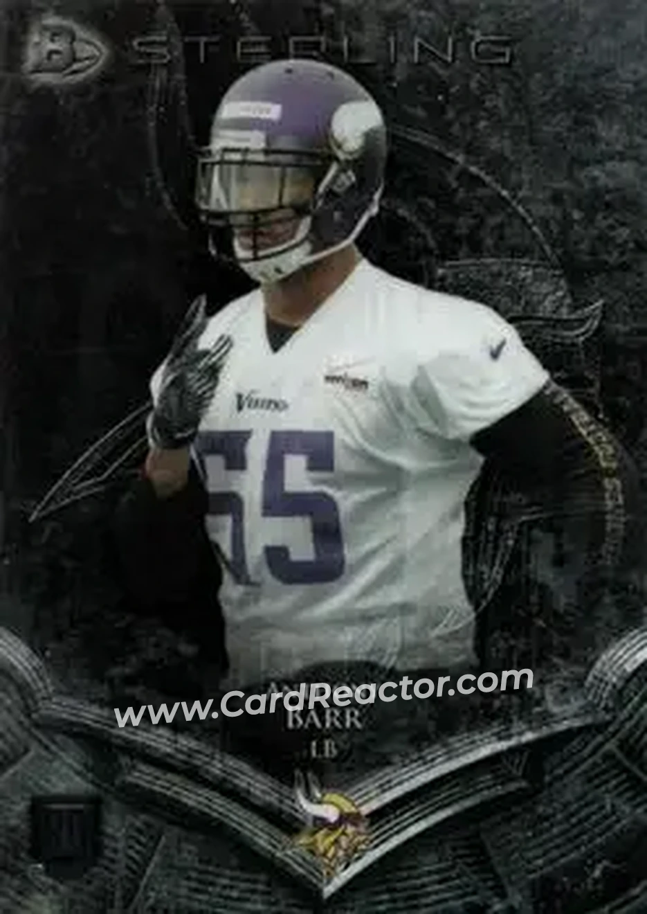 2014 Bowman Sterling #11 - Anthony Barr - Minnesota Vikings - Front