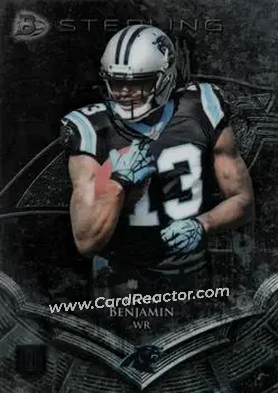 2014 Bowman Sterling #15 - Kelvin Benjamin - Carolina Panthers - Front