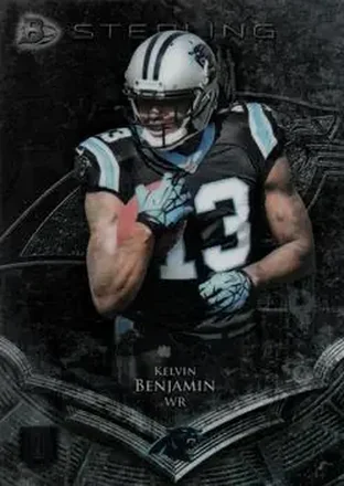 2014 Bowman Sterling #15 Kelvin Benjamin
