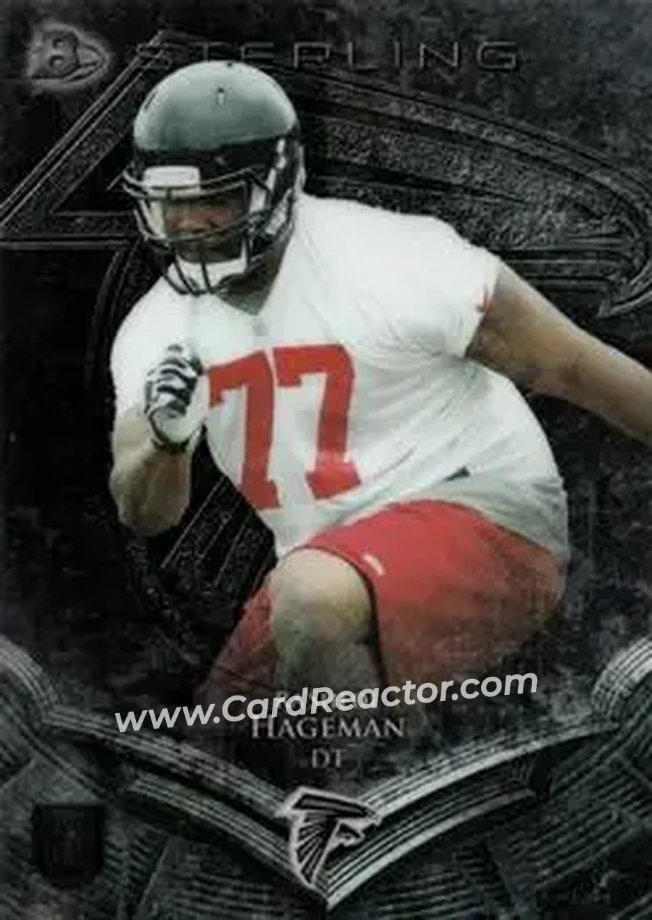 2014 Bowman Sterling #22 - Ra'Shede Hageman - Atlanta Falcons - Front