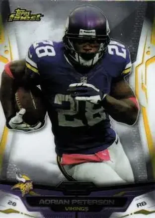 2014 Finest #1 - Adrian Peterson - Minnesota Vikings
