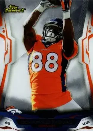2014 Finest #2 - Demaryius Thomas - Denver Broncos