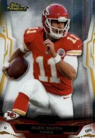 2014 Finest #3 - Alex Smith - Kansas City Chiefs
