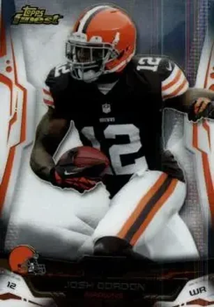 2014 Finest #4 - Josh Gordon - Cleveland Browns