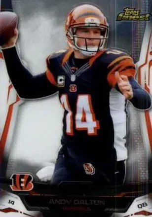 2014 Finest #12 - Andy Dalton - Cincinnati Bengals
