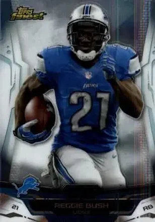 2014 Finest #14 - Reggie Bush - Detroit Lions