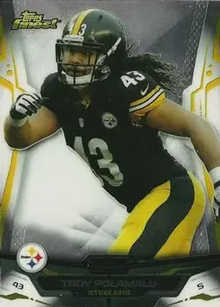 2014 Finest #21 Troy Polamalu