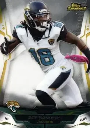 2014 Finest #26 - Ace Sanders - Jacksonville Jaguars