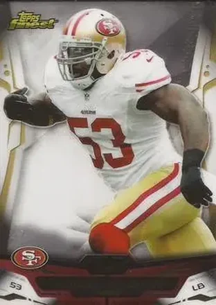 2014 Finest #27 - Navorro Bowman - San Francisco 49ers