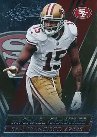 2014 Panini Absolute #10 Michael Crabtree