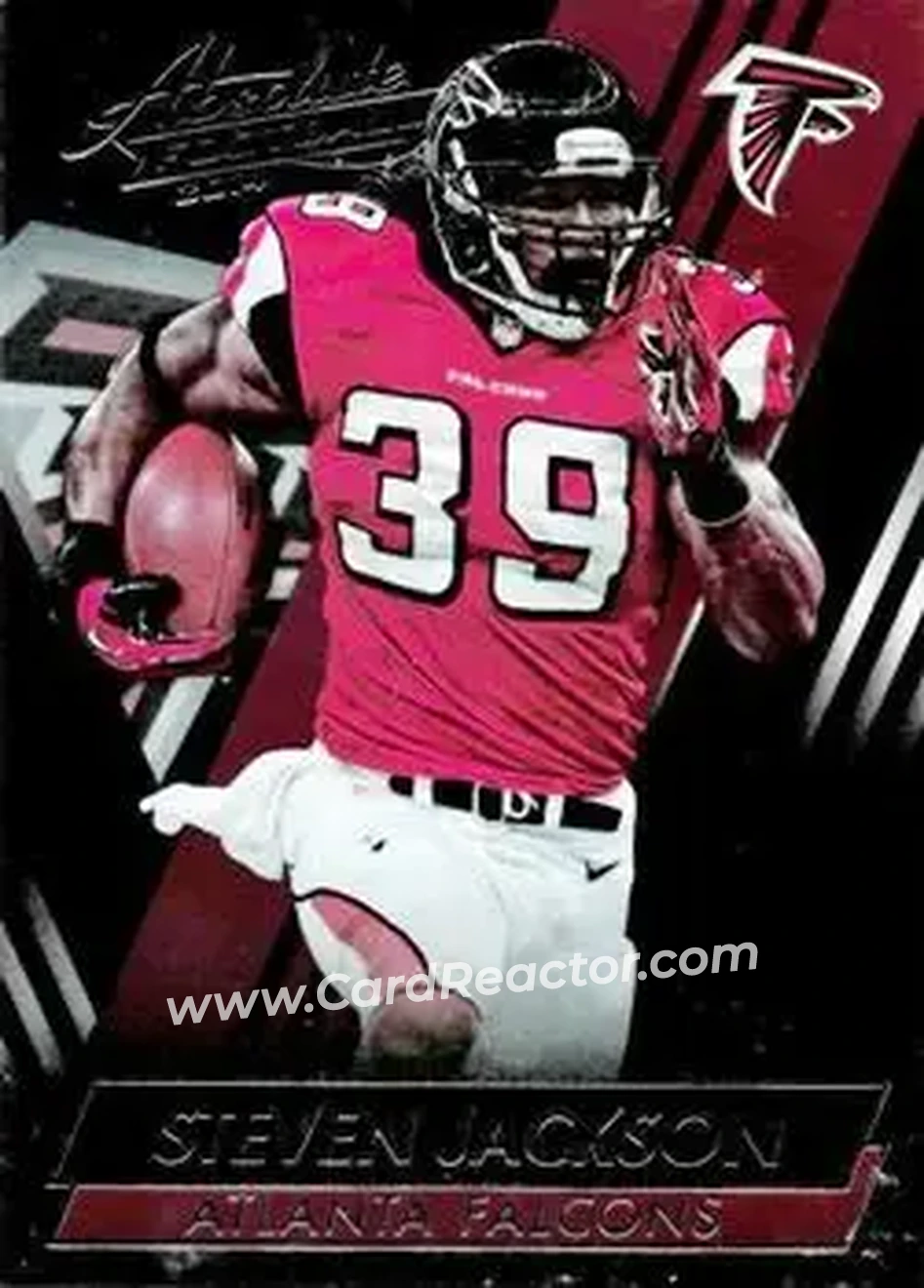 2014 Panini Absolute #14 - Steven Jackson - Atlanta Falcons - Front 2014 Panini Absolute #14 - Steven Jackson - Atlanta Falcons - Front