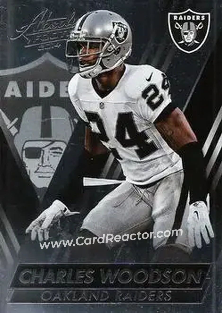 2014 Panini Absolute #29 - Charles Woodson - Oakland Raiders - Front