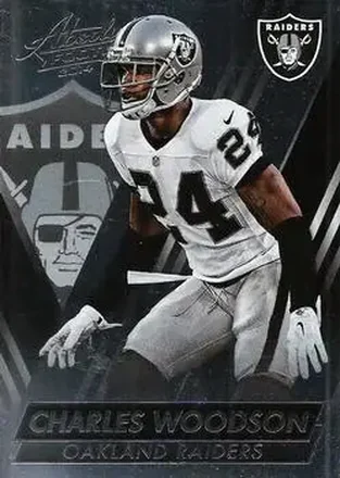 2014 Panini Absolute #29 - Charles Woodson - Oakland Raiders