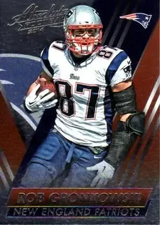 2014 Panini Absolute #32 - Rob Gronkowski - New England Patriots