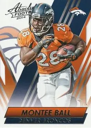 2014 Panini Absolute #40 - Montee Ball - Denver Broncos