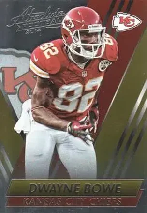 2014 Panini Absolute #61 - Dwayne Bowe - Kansas City Chiefs