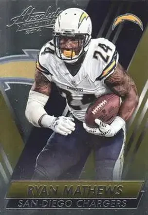 2014 Panini Absolute #62 - Ryan Mathews - San Diego Chargers
