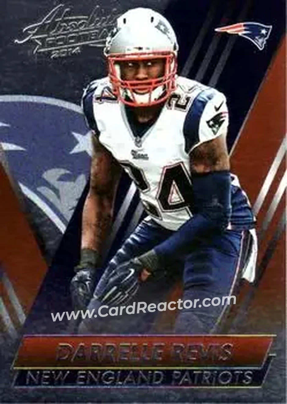 2014 Panini Absolute #69 - Darrelle Revis - New England Patriots - Front