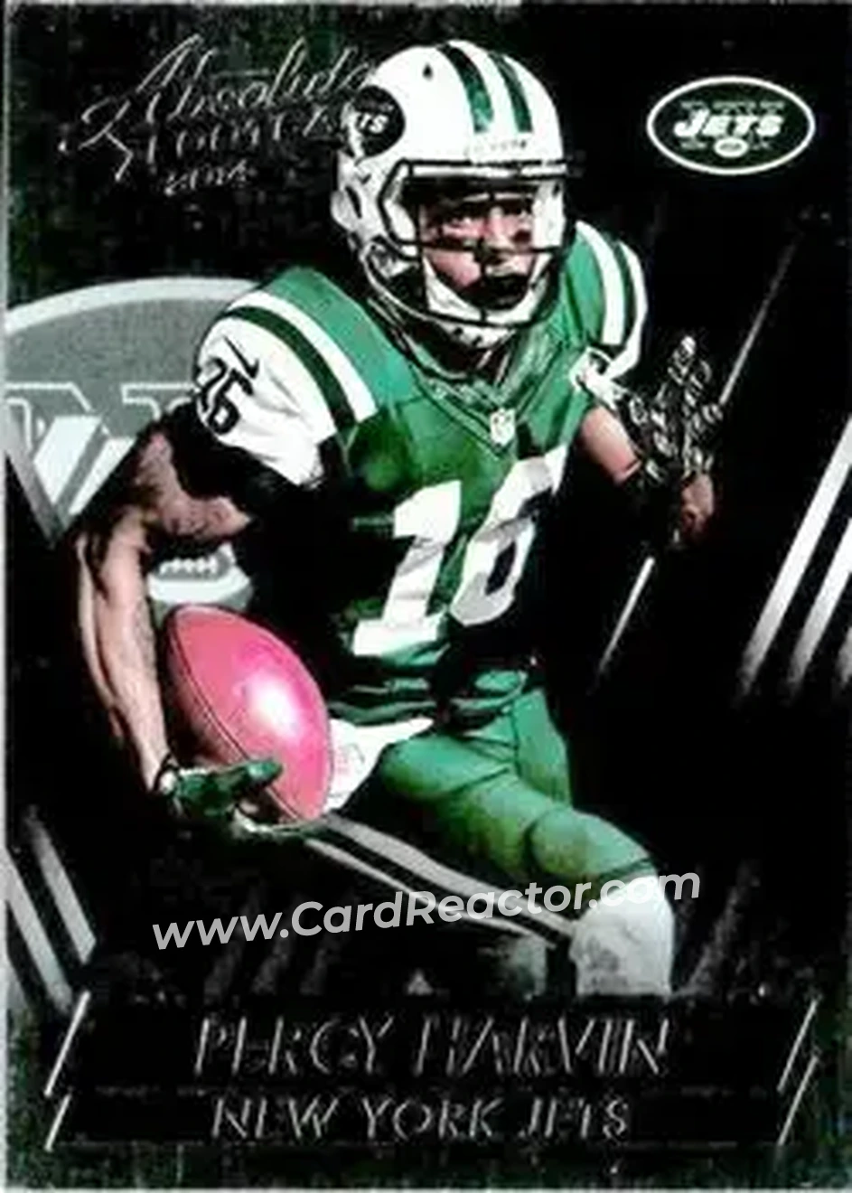 2014 Panini Absolute #70 - Percy Harvin - New York Jets - Front