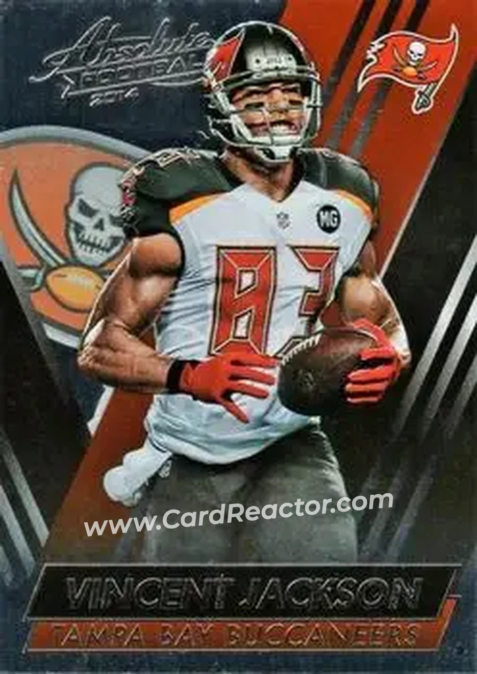 2014 Panini Absolute #74 - Vincent Jackson - Tampa Bay Buccaneers - Front