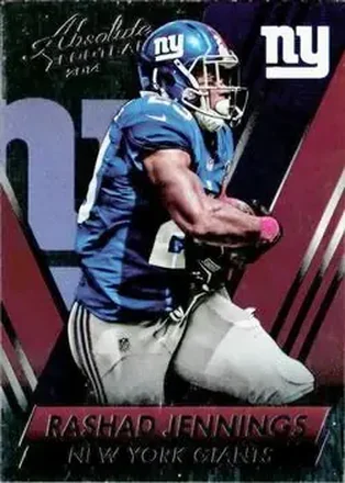 2014 Panini Absolute #100 - Rashad Jennings - New York Giants