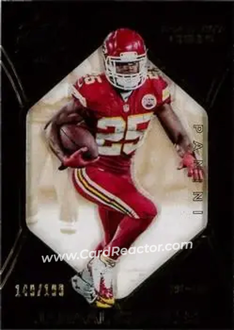 2014 Panini Black Gold #14 - Jamaal Charles - Kansas City Chiefs - Front