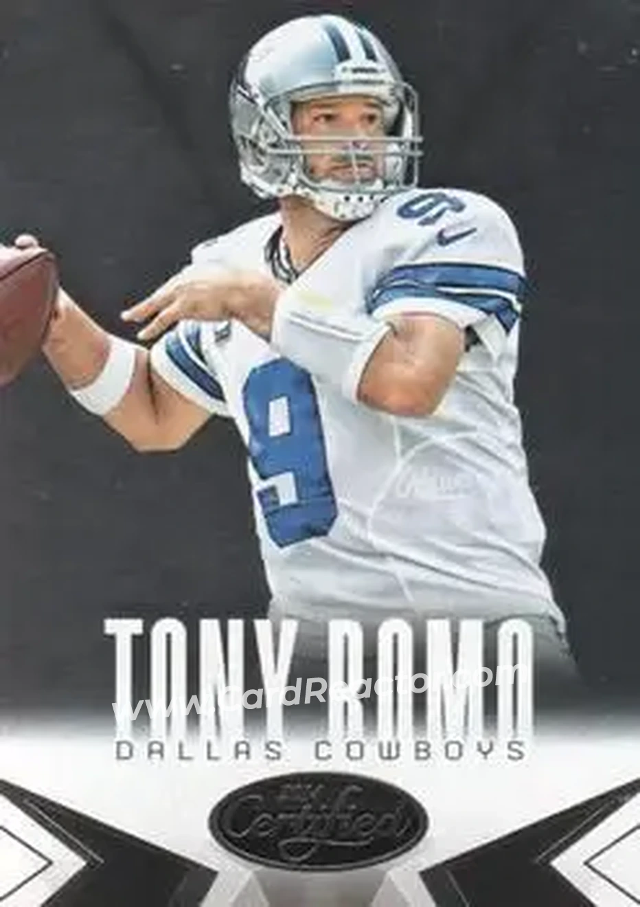 2014 Panini Certified #26 - Tony Romo - Dallas Cowboys - Front