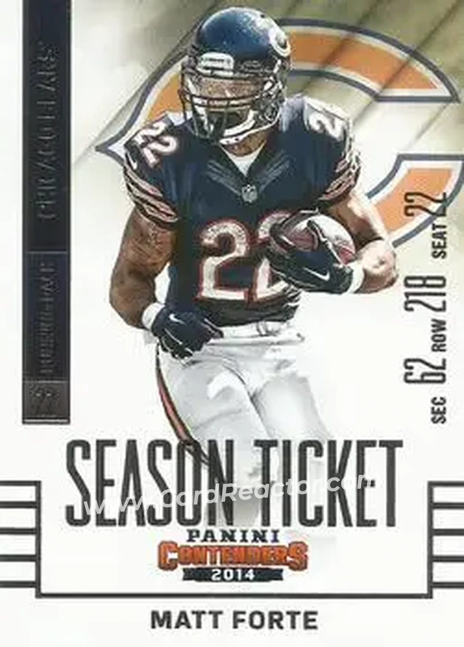 2014 Panini Contenders #5 - Matt Forte - Chicago Bears - Front