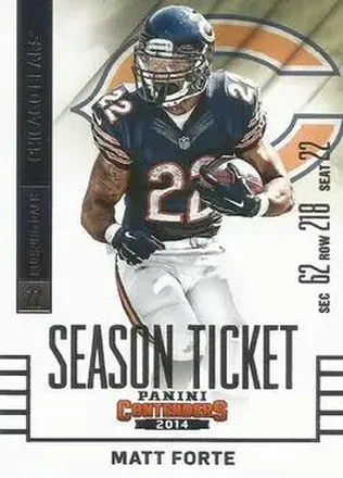 2014 Panini Contenders #5 Matt Forte