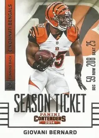 2014 Panini Contenders #8 Giovani Bernard