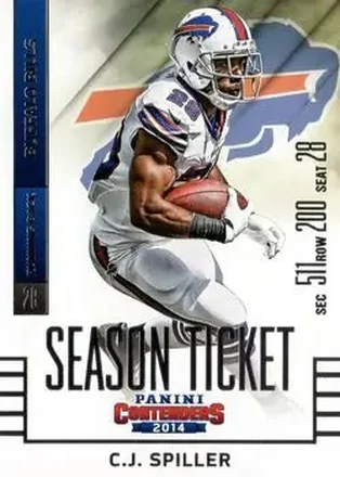 2014 Panini Contenders #12 C.J. Spiller