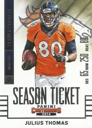 2014 Panini Contenders #17 Julius Thomas