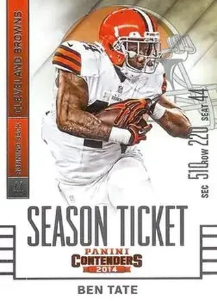 2014 Panini Contenders #19 Ben Tate