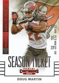 2014 Panini Contenders feature card