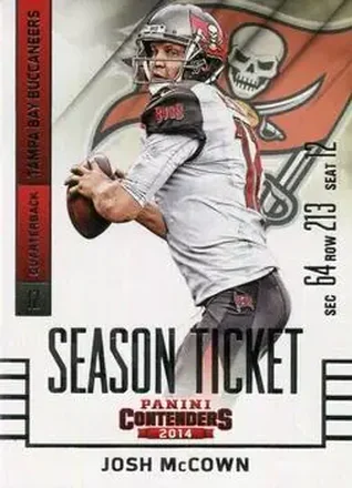 2014 Panini Contenders #22 Josh McCown