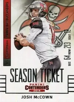 2014 Panini Contenders feature card