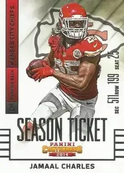 2014 Panini Contenders feature card