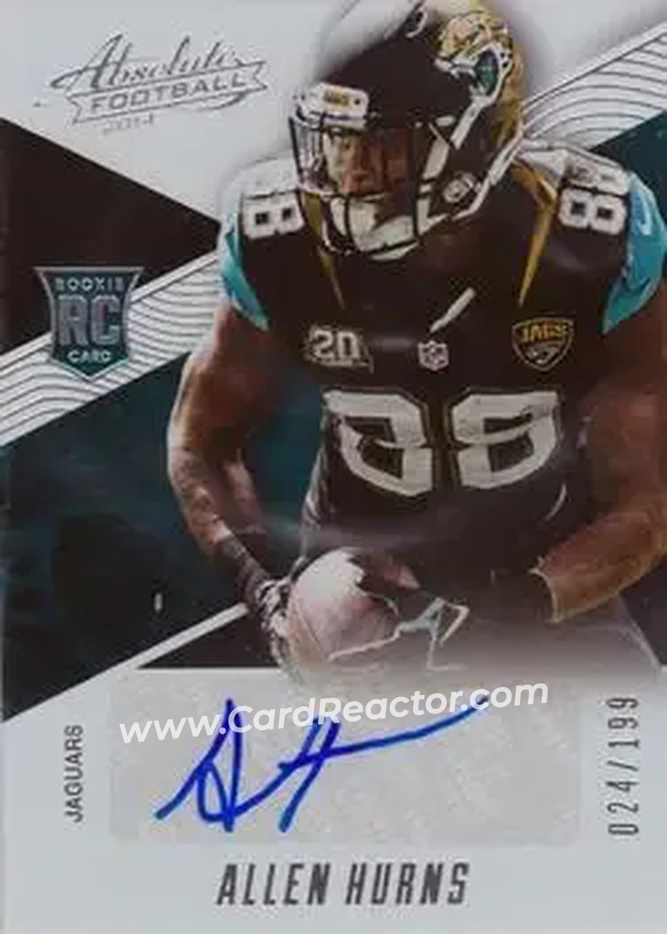 2014 Panini Absolute #151 - Allen Hurns - Jacksonville Jaguars - Front