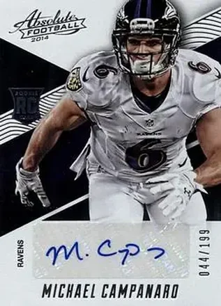 2014 Panini Absolute #169 - Michael Campanaro - Baltimore Ravens